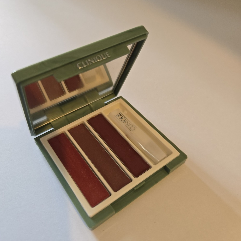 New Clinique Lipstick Palette Rose Spectrum Bamboo Pink Blushing Coral RARE HTF